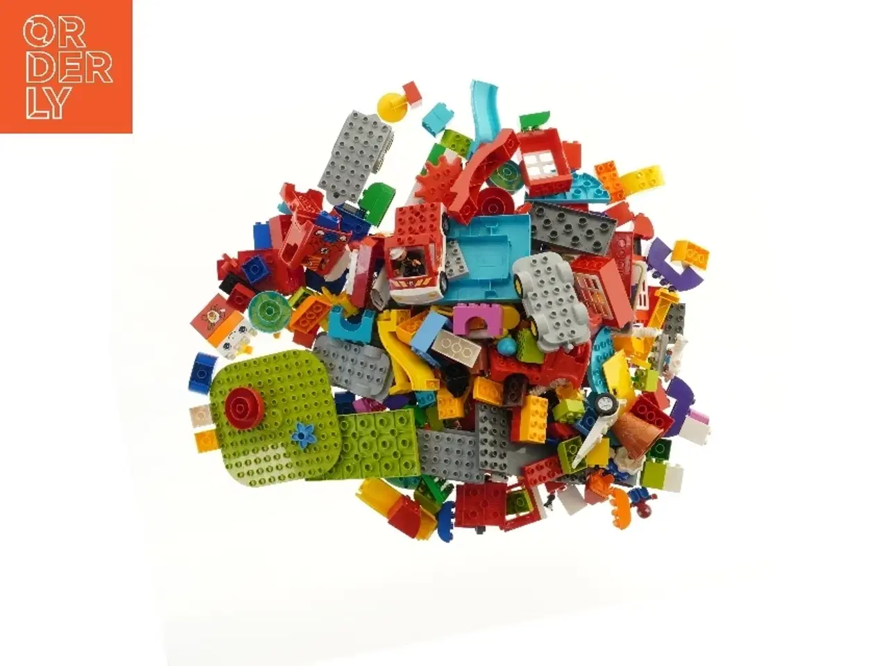 Billede 3 - Blandet LEGO klodser fra LEGO (str. 2x6 til 19x19 cm)