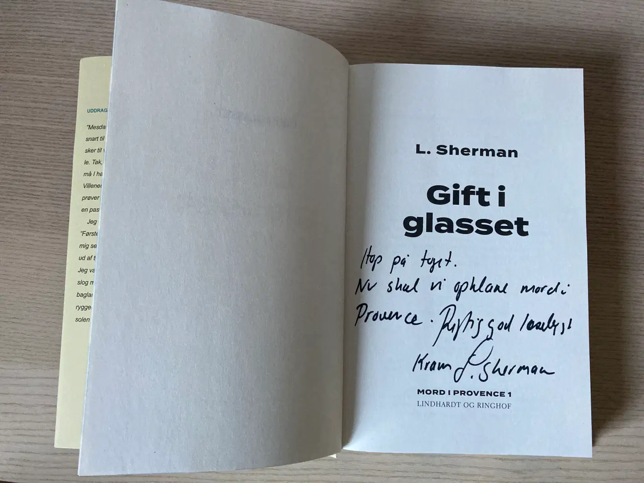 Billede 3 - Gift i glasset - L. Sherman