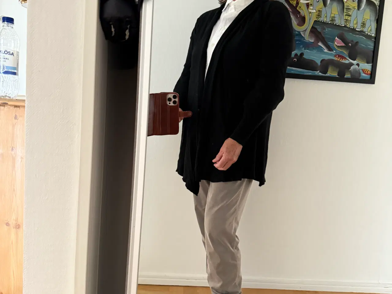 Billede 2 - Cardigan, sort, aldrig brugt
