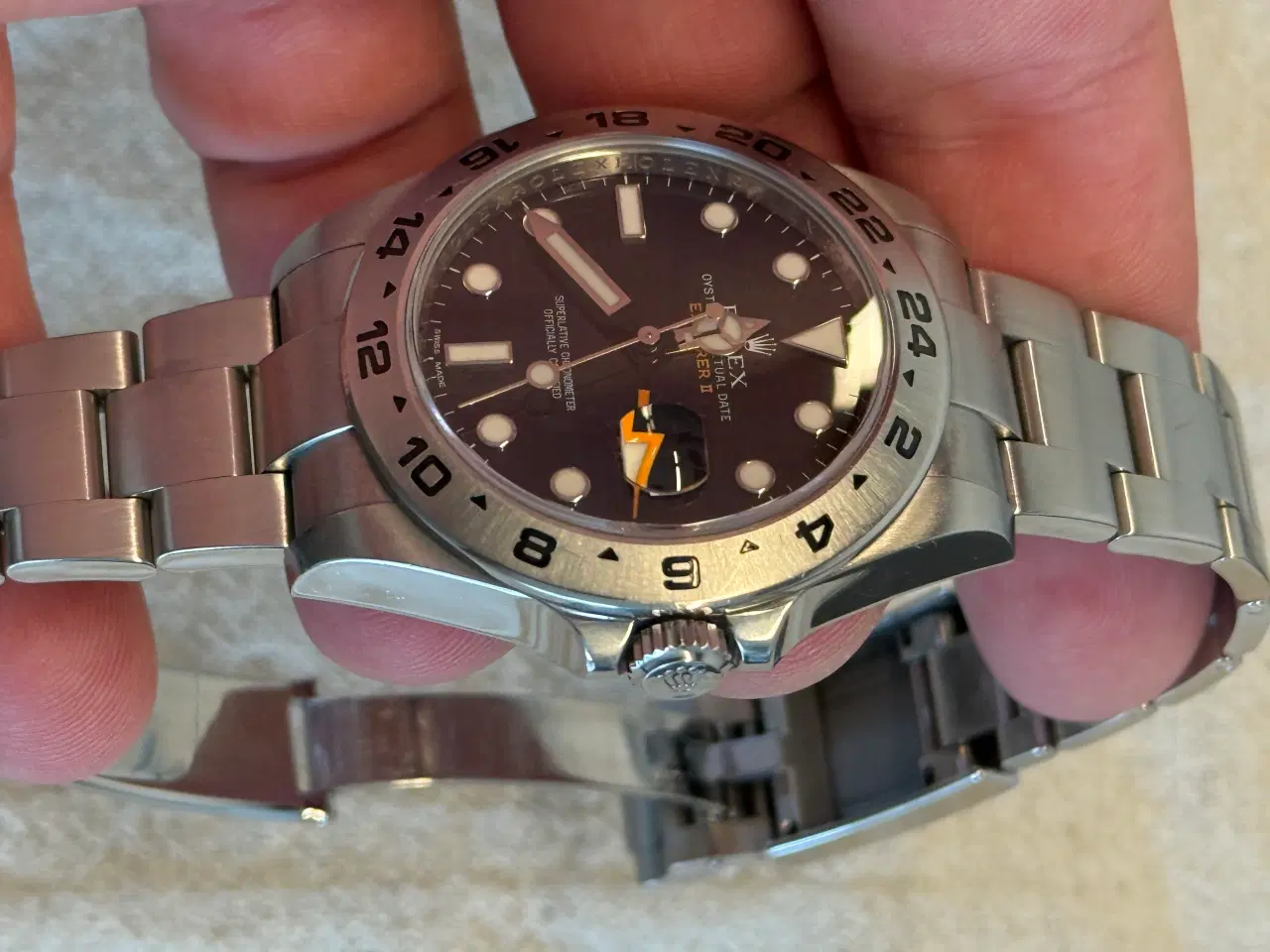 Billede 6 - Rolex Explorer II 216570 – 2013 – 42mm – Sort skiv