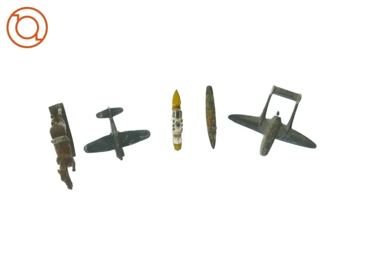 Billede 2 - Figurer i tin (str. 12 x 9 cm)