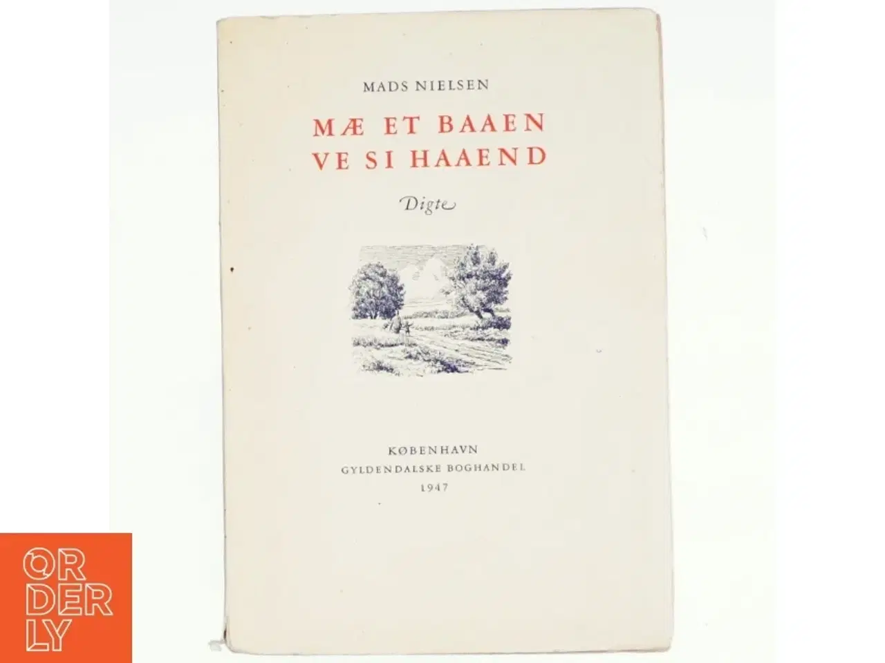 Billede 1 - Mæ et baaen ve si haaend af Mads Nielsen (bog)