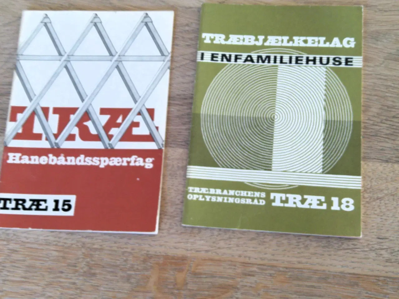 Billede 3 - 6 informative pjecer om TRÆ Træbranchens Oplysning