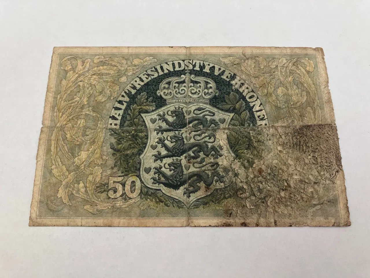 Billede 2 - 50 Kroner 1942 C - Dårlig stand