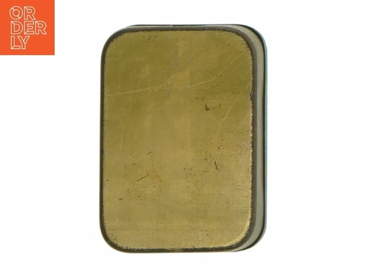 Billede 2 - Vintage metalæske (str. 8 x 5 cm)