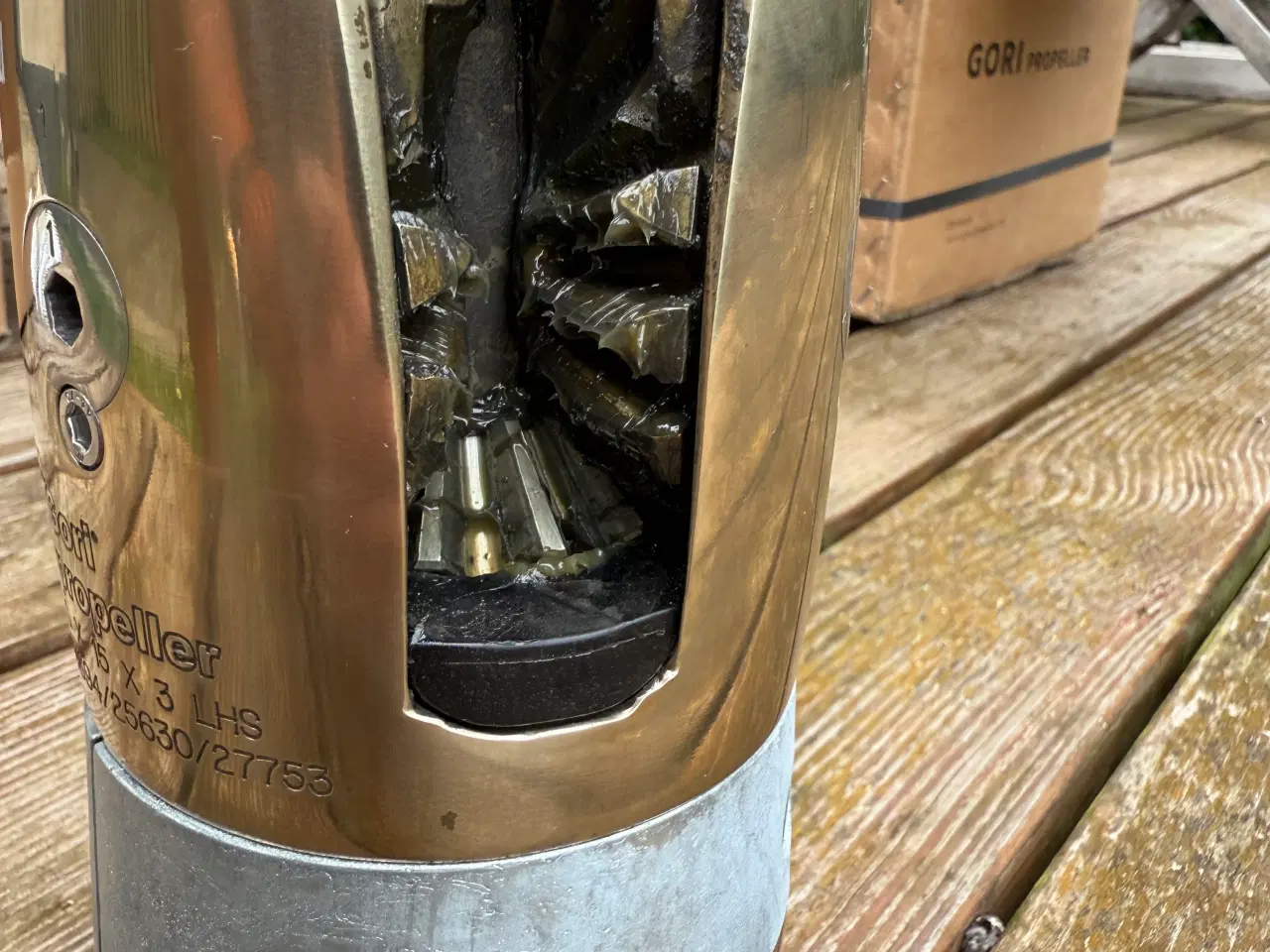 Billede 6 - GORI 3-bladet foldepropel til sejlbåd