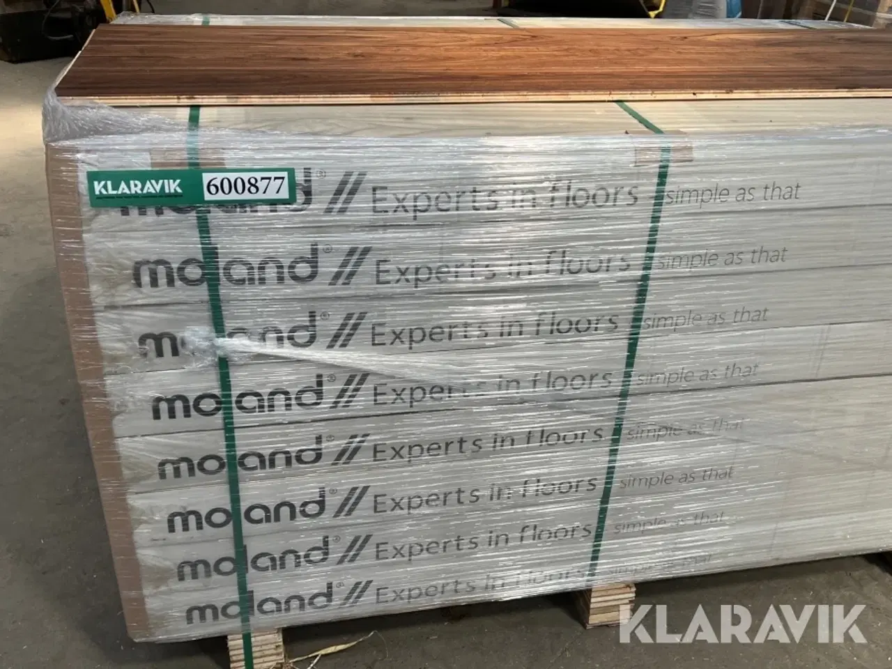 Billede 10 - Trægulv Moland Molaloc valnød 14 mm - 115,6 m2