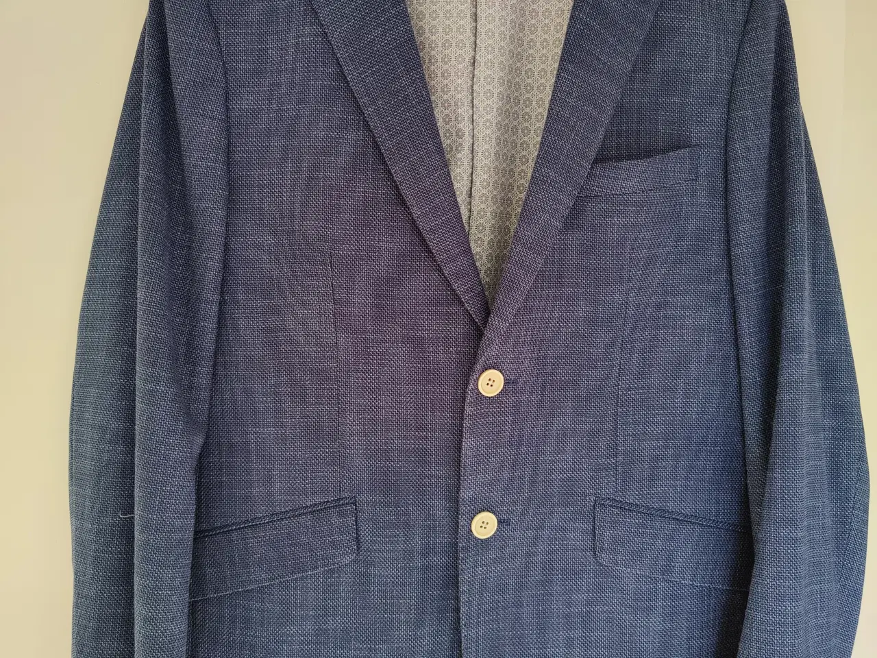 Billede 1 - Blazer, blå str. 52