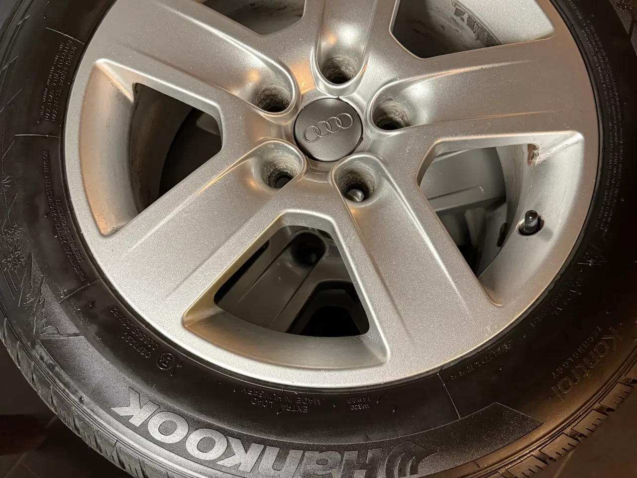 Billede 1 - Audi originale Alufælge med Vinterdæk.