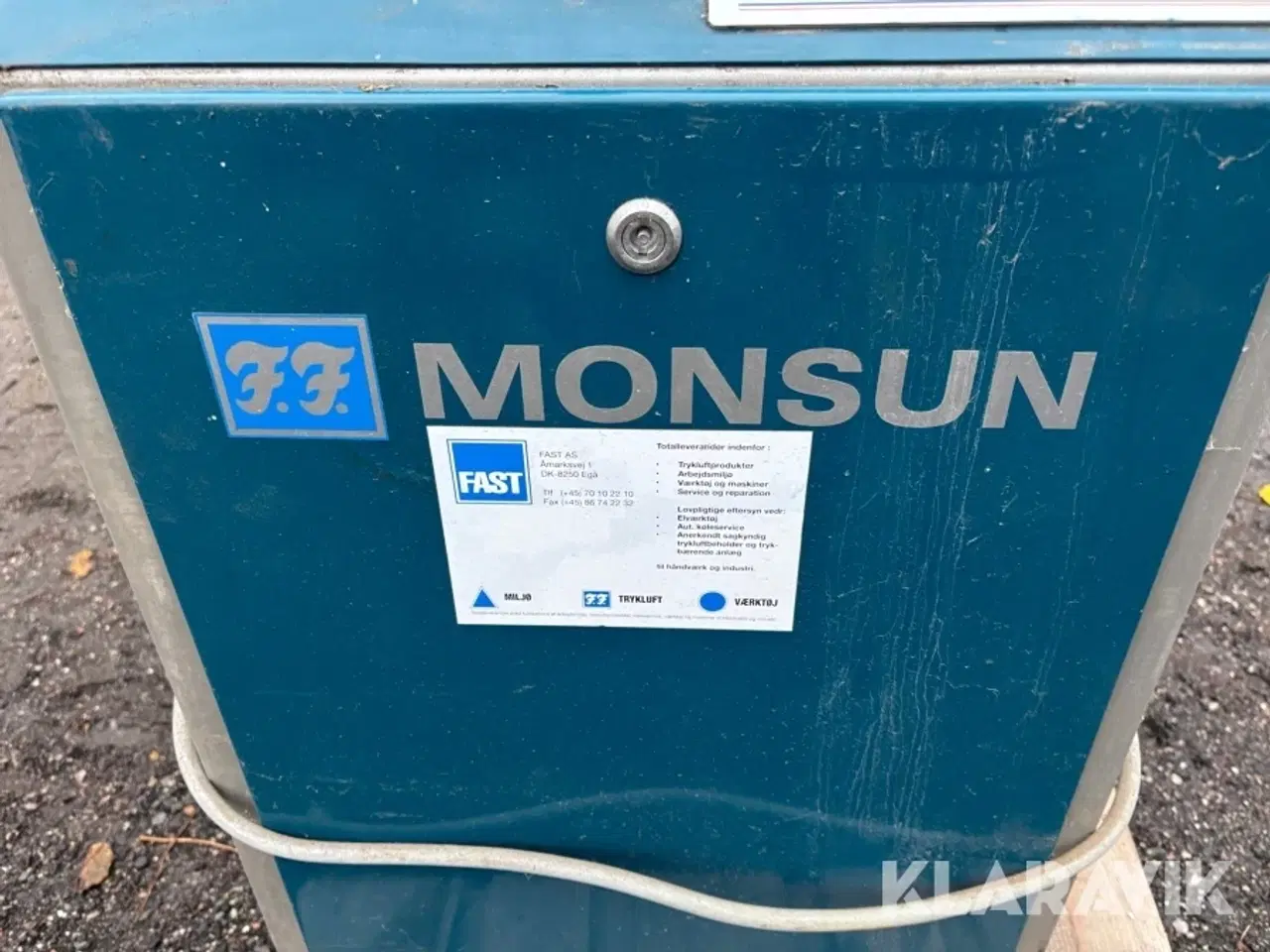 Billede 11 - Skruekompressor F.F Monsun
