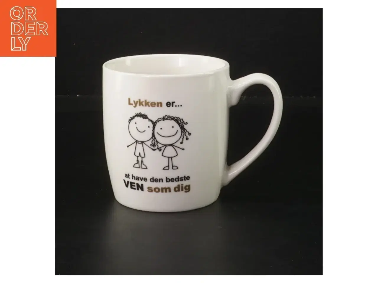 Billede 1 - Krus fra Det Gamle Apotek fra Det Gamle Apotek (str. Ø 8,5 cm højde 9,5 cm)