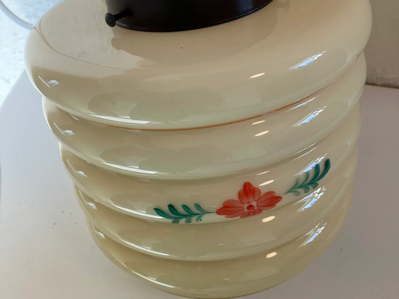 Billede 2 - Art Deco glaspendel