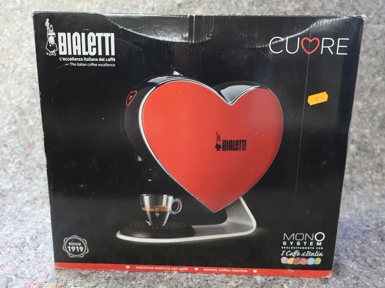 Billede 1 - Kapsel espresso kaffemaskine BIALETTI CUORE CF 80