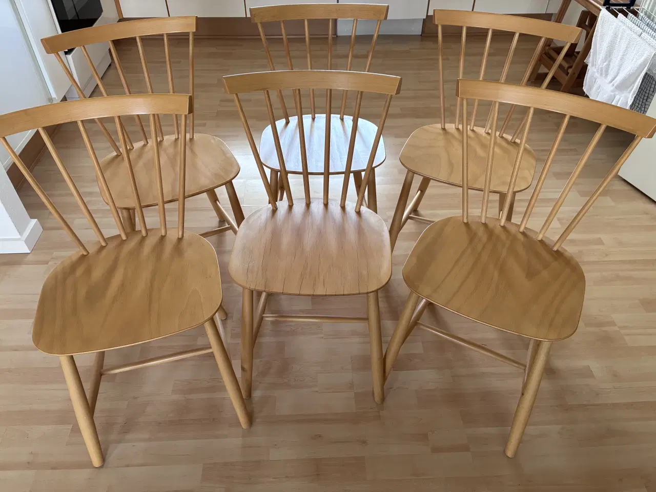 Billede 1 - FDB Møbler J46 pindestol, designet 1956