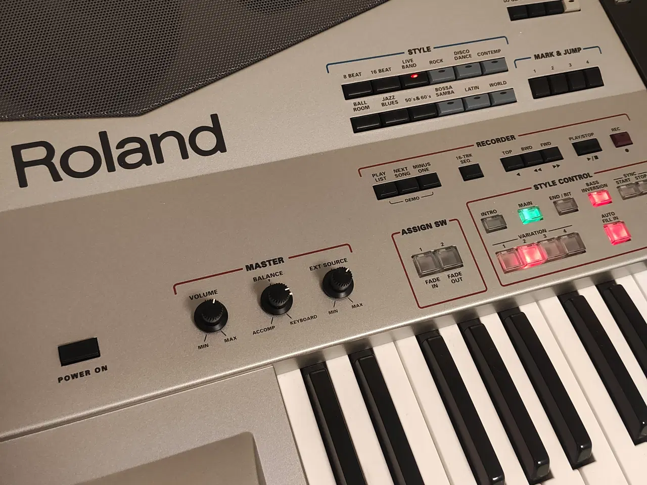 Billede 5 - Arrangementskeyboard, Roland E80