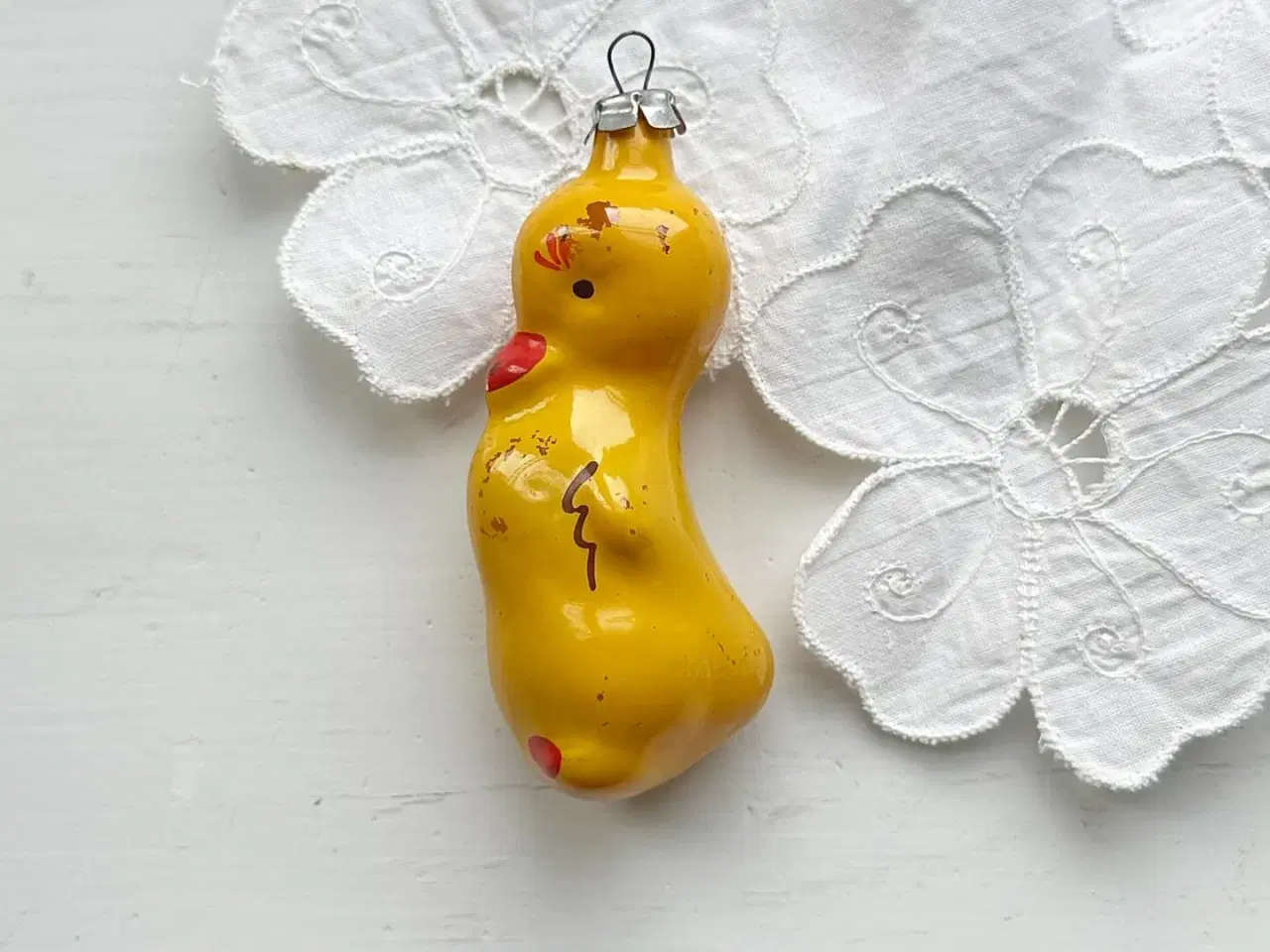 Billede 1 - Vintage ælling, mørkegul