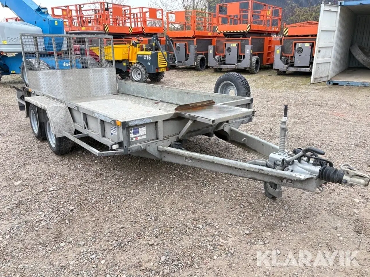 Billede 2 - Maskintrailer 3500kg IFOR Williams trailers 126-R