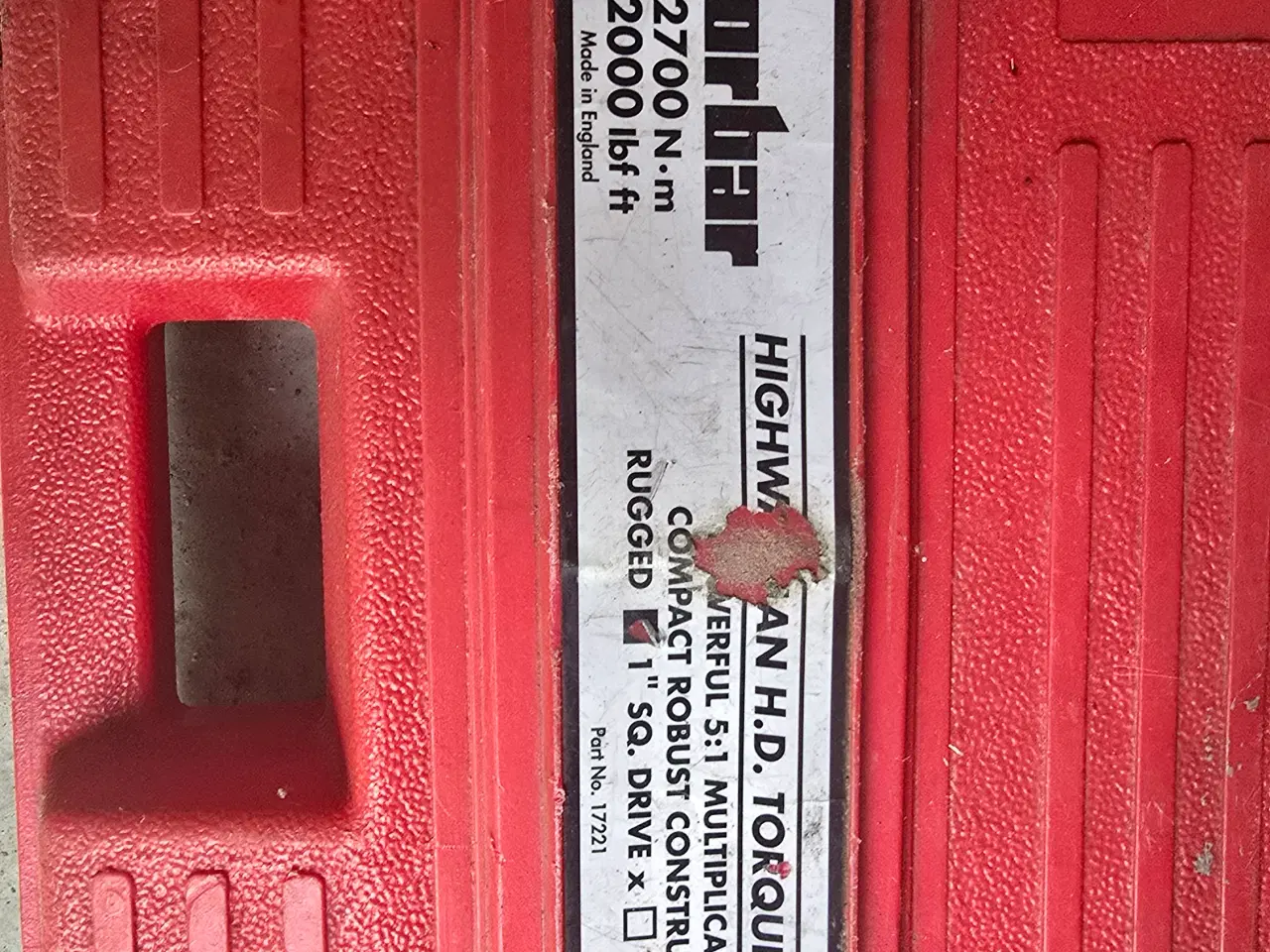 Billede 1 - Norbar HT3 gearudveksler 