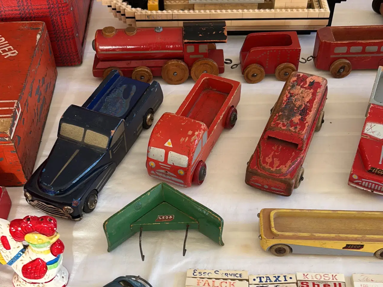 Billede 7 - Lego gammelt træ / plastik legetøj til samler