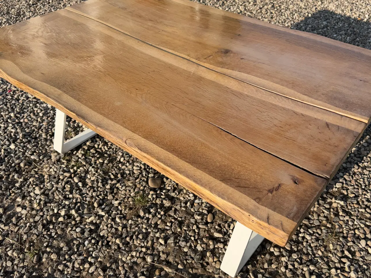 Billede 3 - Egetræs sofabord