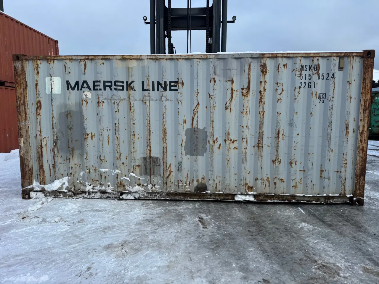 Billede 5 - 20 fods Container- ID: MSKU 515852-4