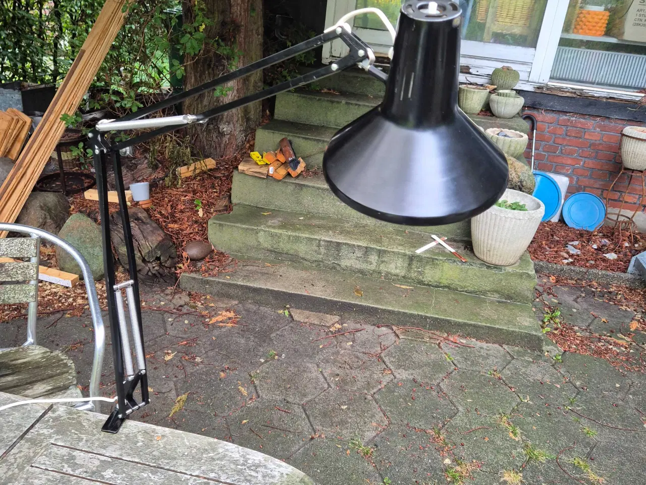 Billede 2 - Sort arkitektlampe i kvalitet fra Luxo