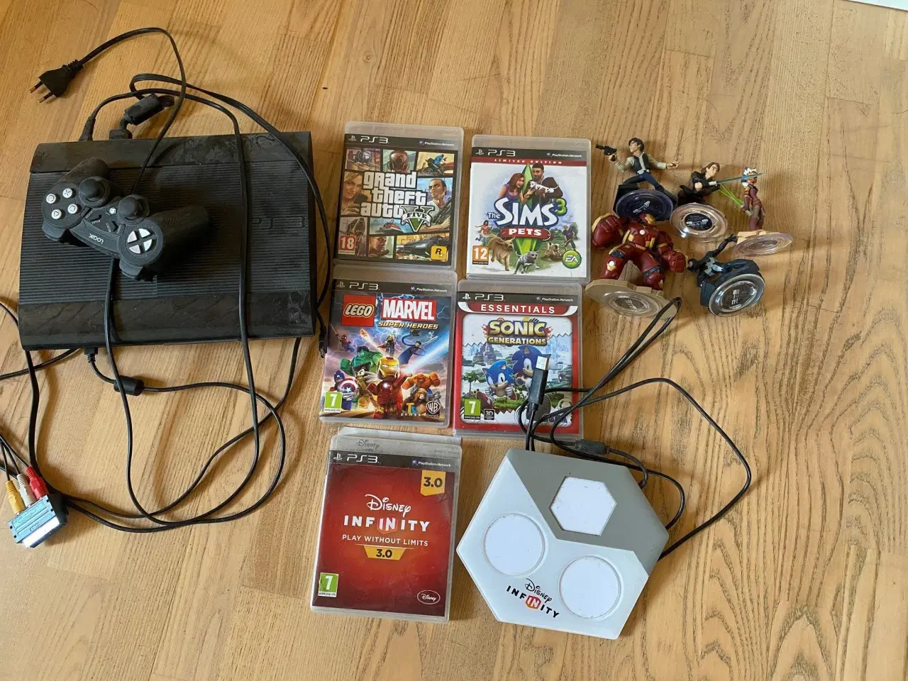 Billede 1 - PS 3 + tilbehør