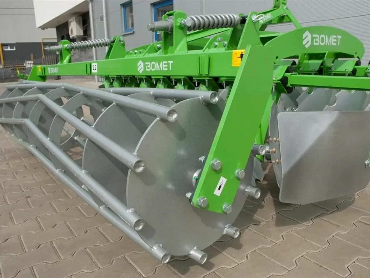 Billede 2 - Bomet 200cm perzeus tallerkenharve