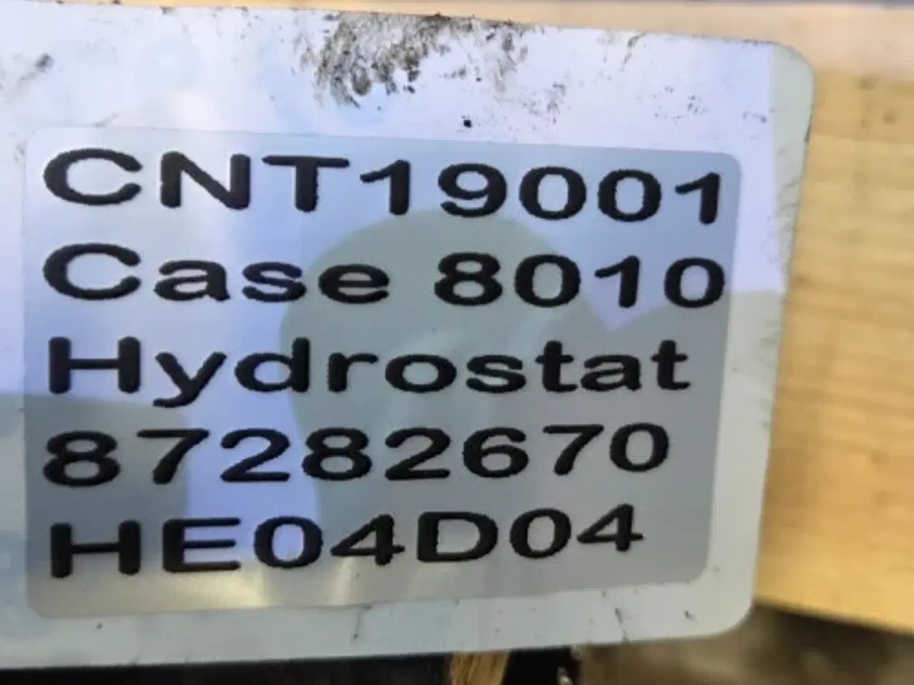 Billede 13 - Case 8010 Hydrostatpumpe 87282670