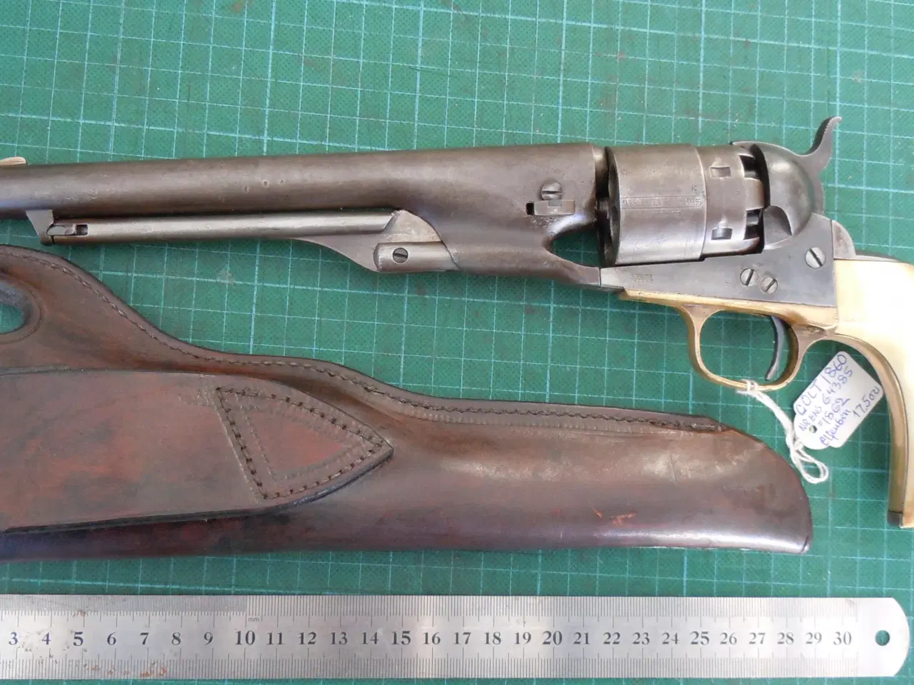 Billede 12 - pistol og revolverhylstre, antikke og nyere.