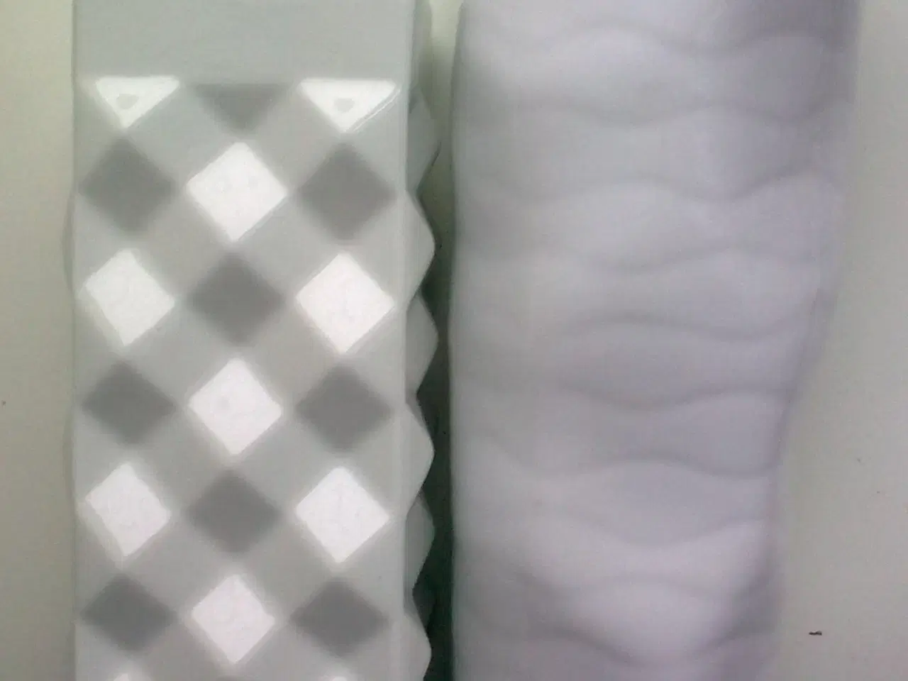 Billede 11 - Brønnum Danmark Hvid kunst vase