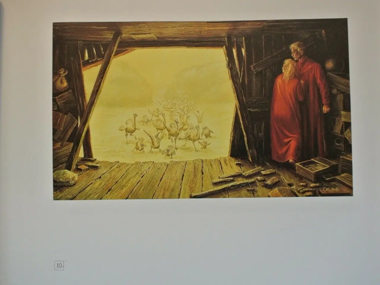 Billede 2 - otto frello - le peintre inconnu. fransk tekst, re
