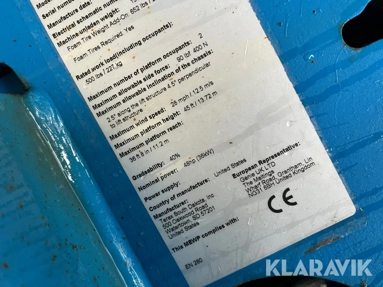 Billede 8 - Bomlift Genie S-45