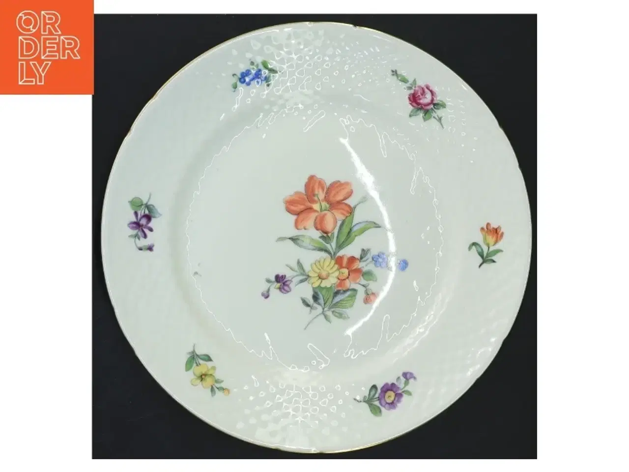 Billede 1 - B&G Saksisk Blomst tallerken (str. Ø 21 cm)