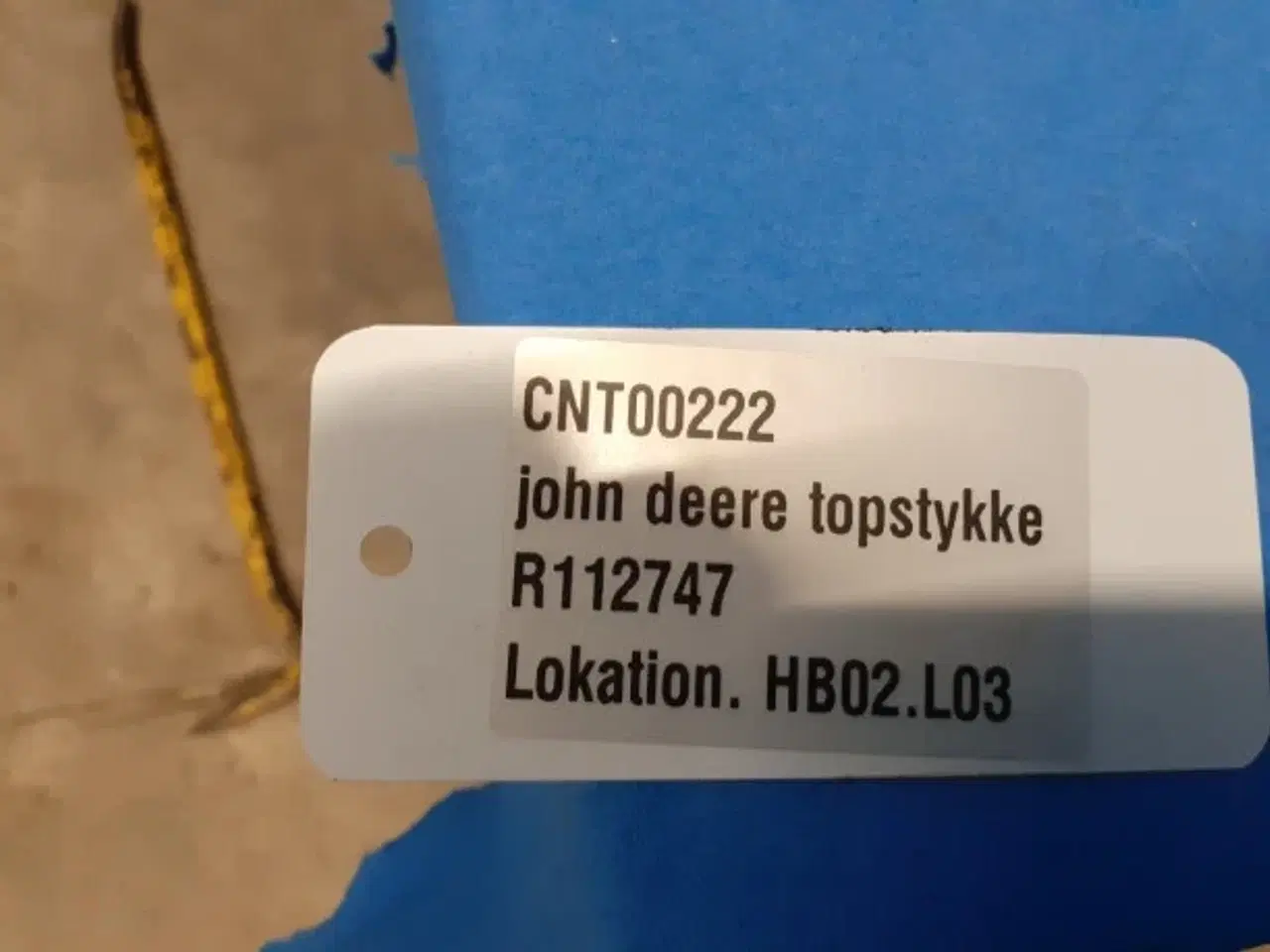 Billede 3 - John Deere 6059 Topstykke RE48617