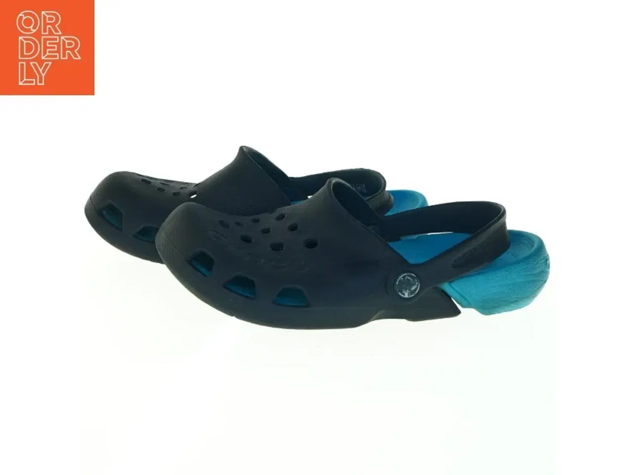 Billede 6 - Sorte og blå sko fra Crocs (str. Ukendt. 24,5 cm lang)