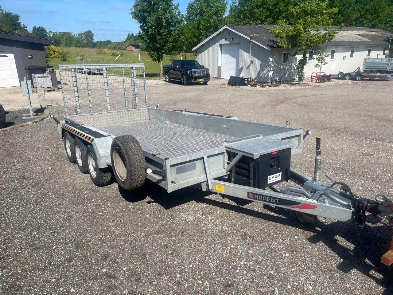 Billede 4 - Fin Nugent 3 akslet maskintrailer sælges