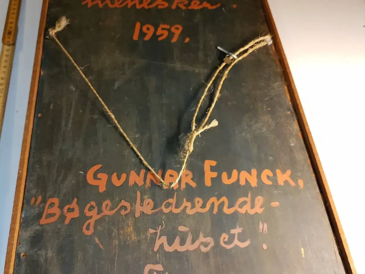 Billede 2 - super fed gunnar funck maleri 