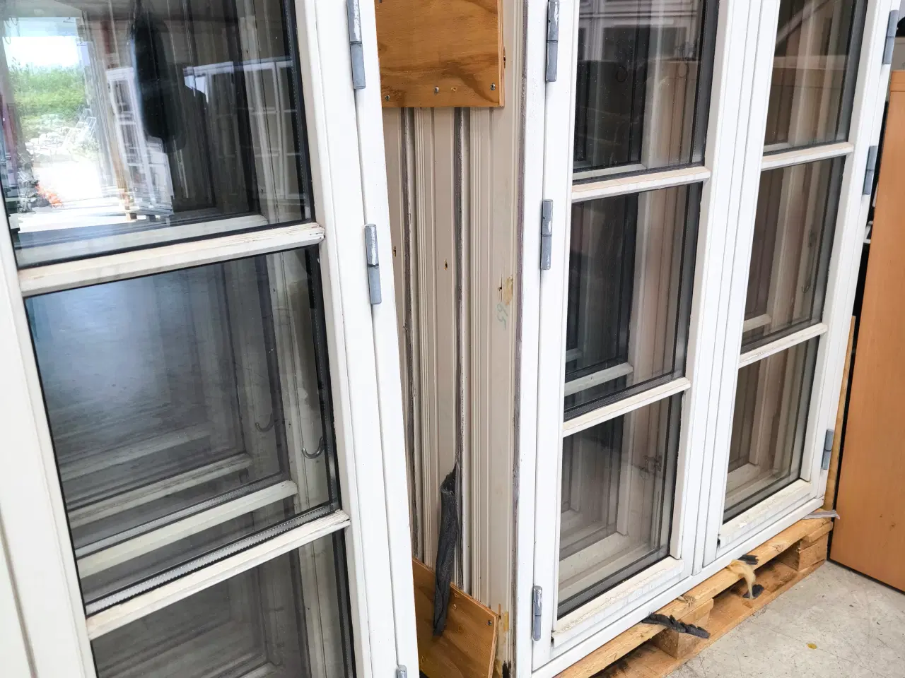 Billede 2 - B: 98 X H: 128 cm. 2 FAGS 3 GLAS VINDUER