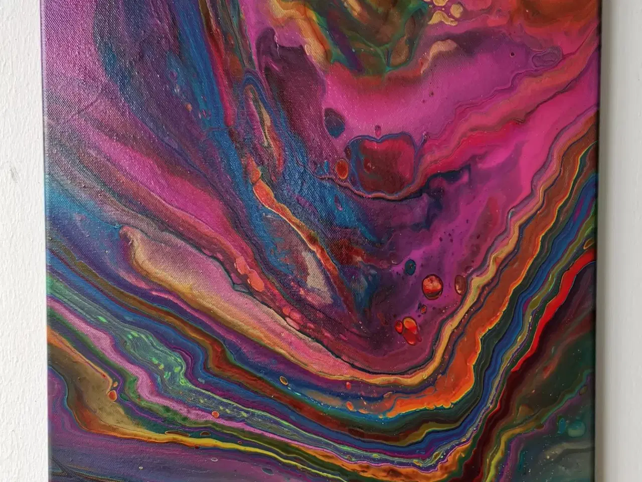 Billede 9 - Akryl malerier i Fluid Art