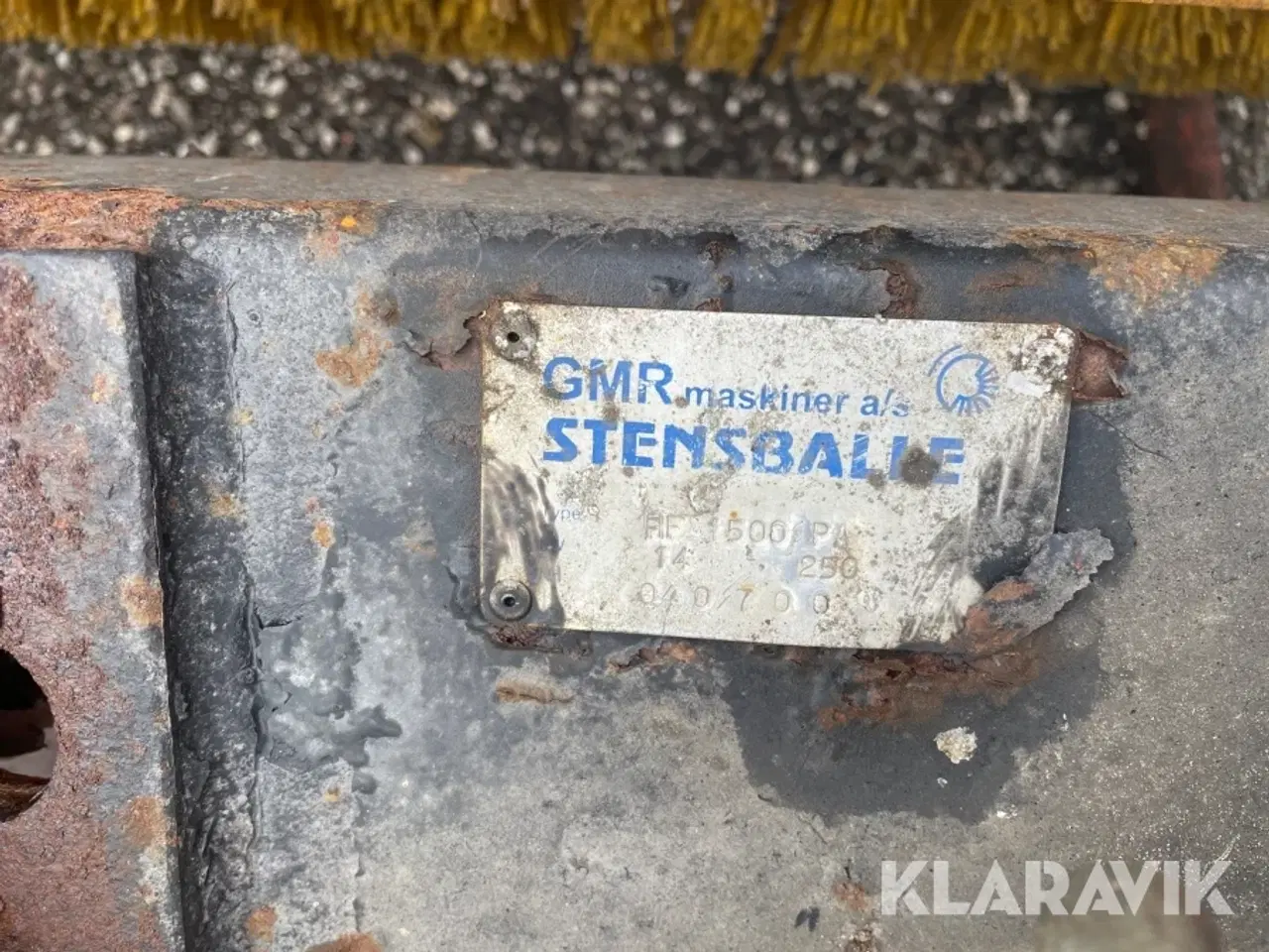 Billede 7 - GMR Stensballe hydraulisk kost til traktor Stenballe