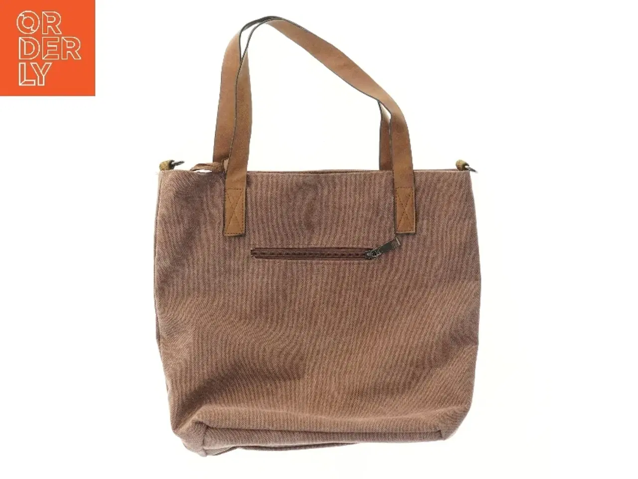 Billede 2 - Brun taske med stjerne (str. 37x35 cm)