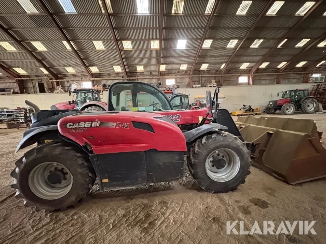 Billede 8 - Teleskoplæsser Case 742 Farmlift