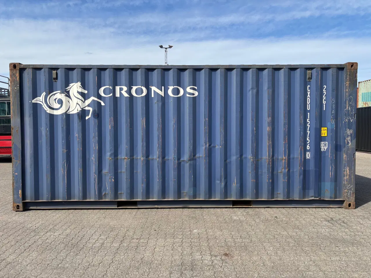 Billede 5 - 20 fods Container- ID: CXDU 157756-0