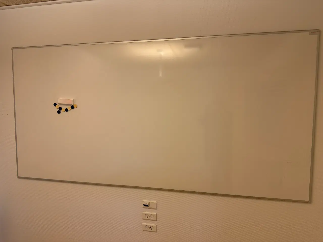 Billede 5 - White board magnetisk tavle med aluramme