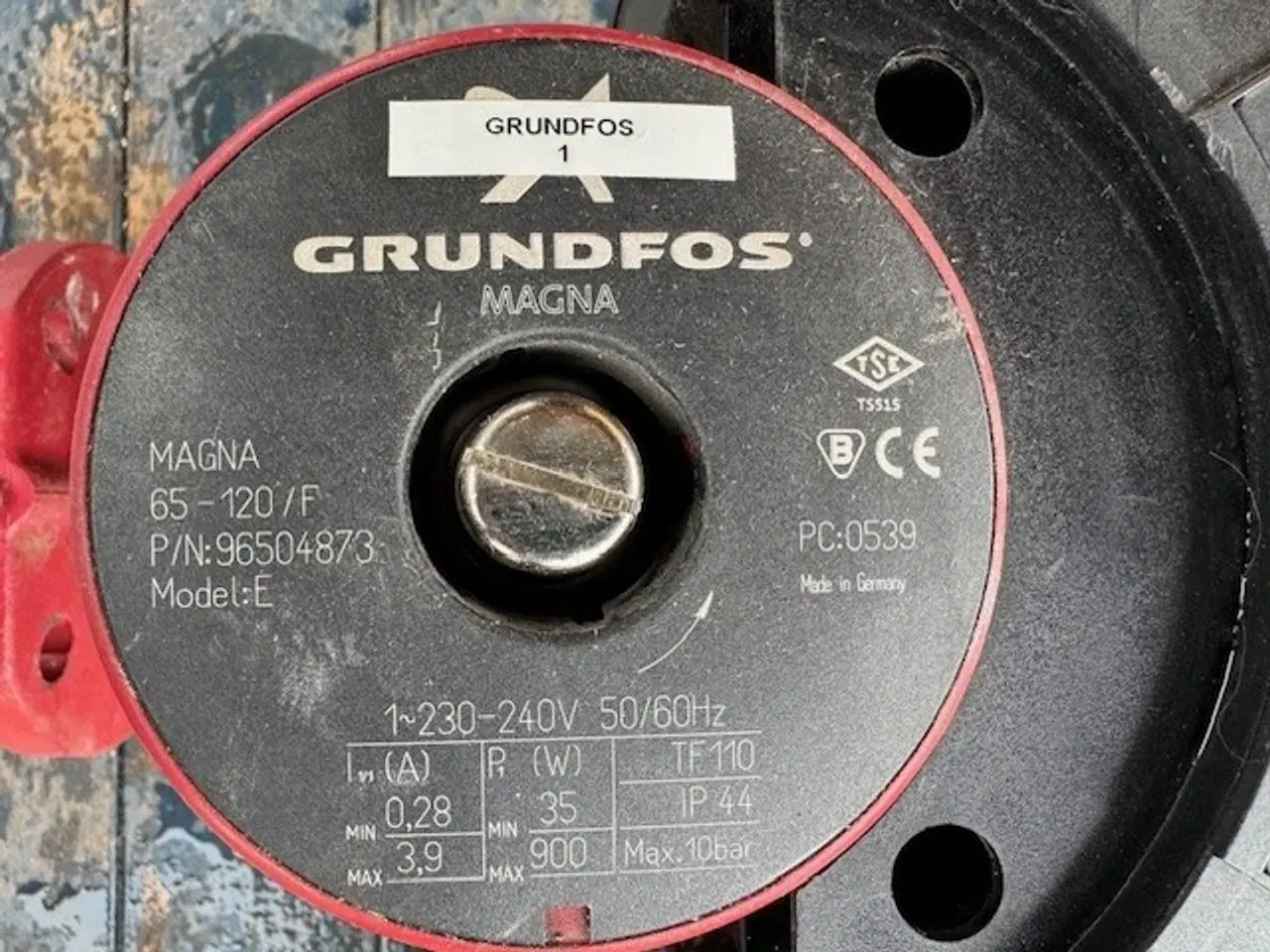 Billede 4 - Grundfos cirkulationspumpe