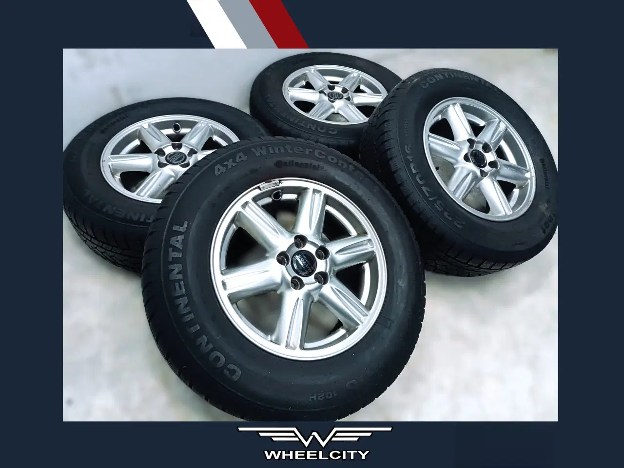 Billede 1 - 5x108 16" ET49 nav 67,1ø Volvo XC90 vintersæt