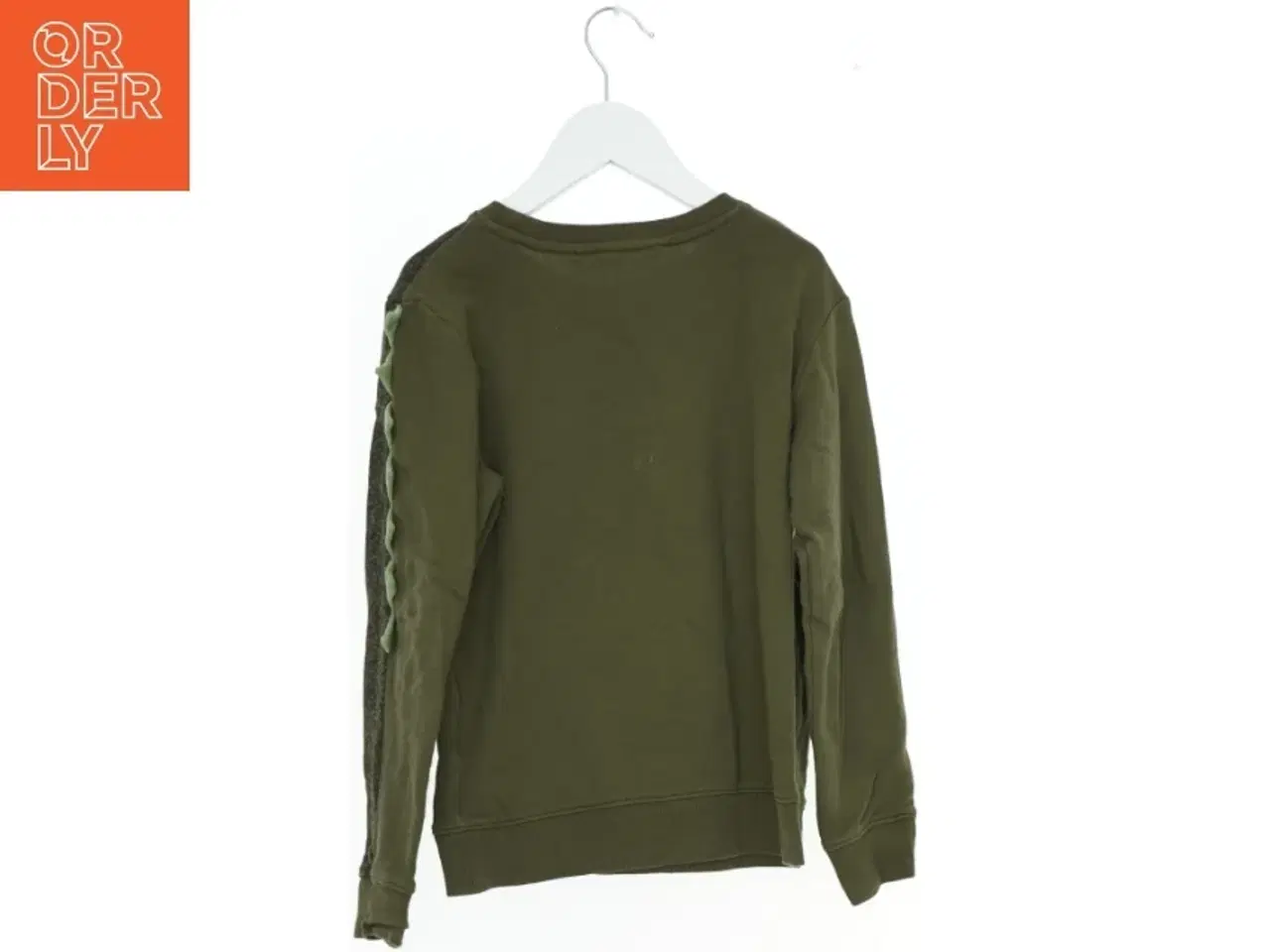Billede 2 - Grøn dinosaur sweatshirt til børn fra H&M (str. 140)