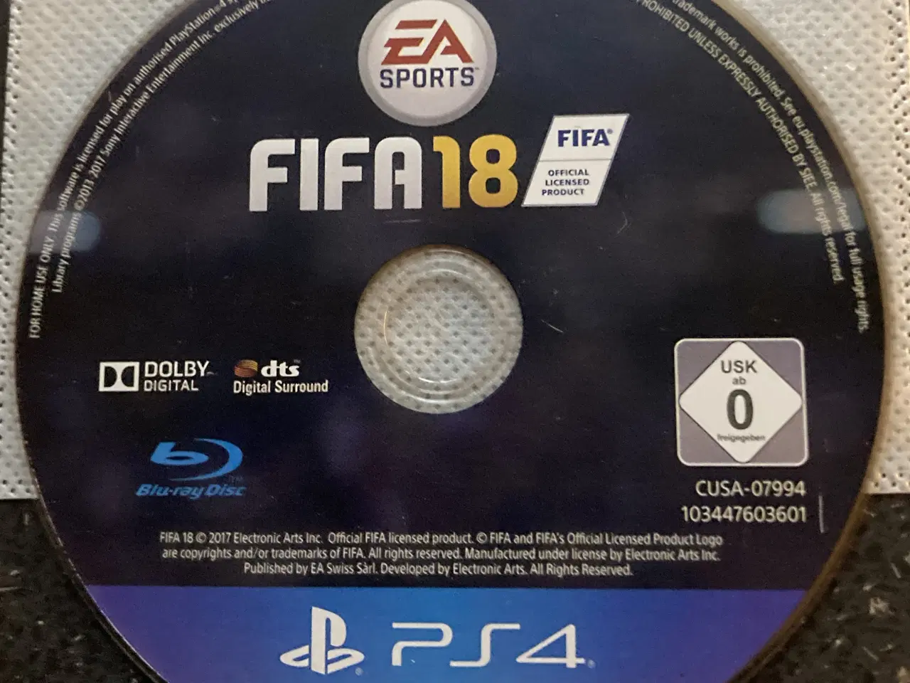 Billede 1 - FIFA 18  PS4  Uden cover