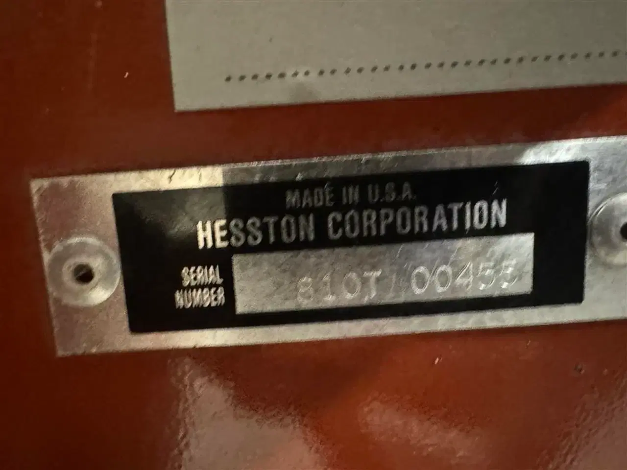 Billede 24 - Hesston 8100 12 fod